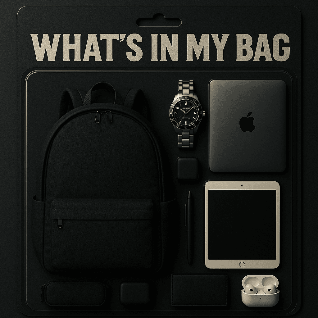 都会で働くPMのバッグの中身