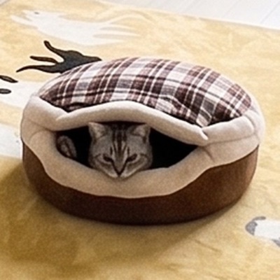 どら焼きの猫ベッド（写真のイメージ）