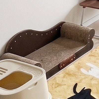 ソファ型の爪とぎ（写真のイメージ）